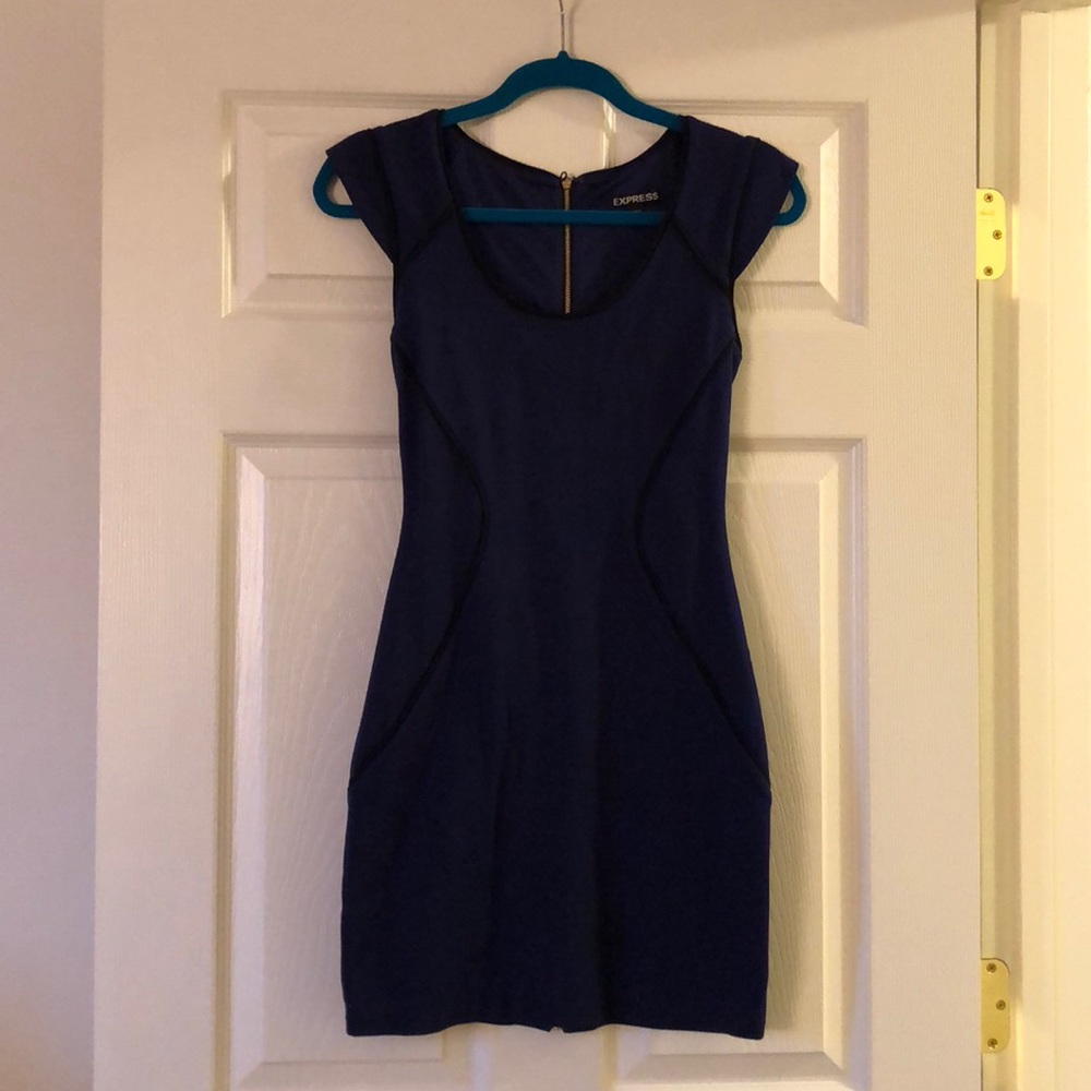 Express Dark Blue Dress